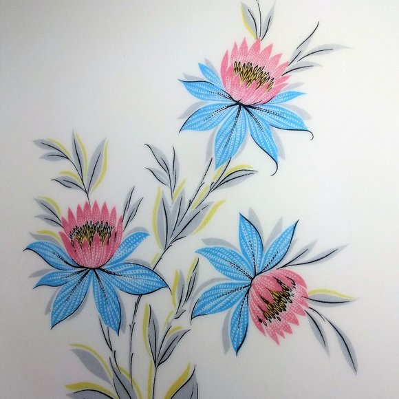 1950's Steubenville Pottery Fairlane Chop Platter - Picture 5 of 8